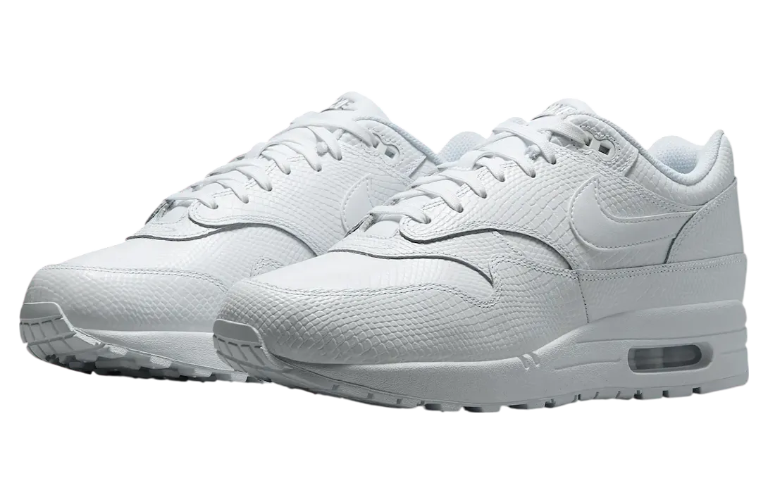 nike air max 1 premium white pure platinum 0
