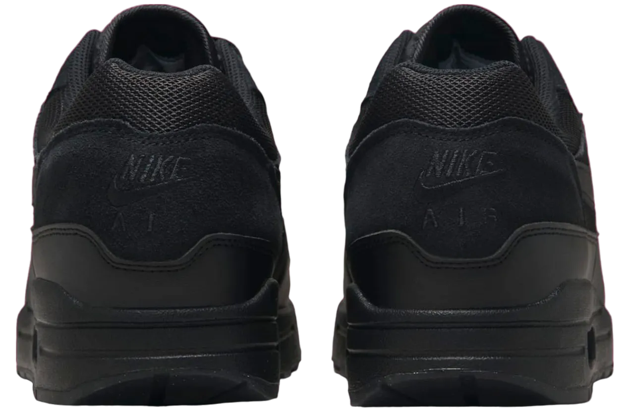 nike air max 1 triple black opti yellow 3