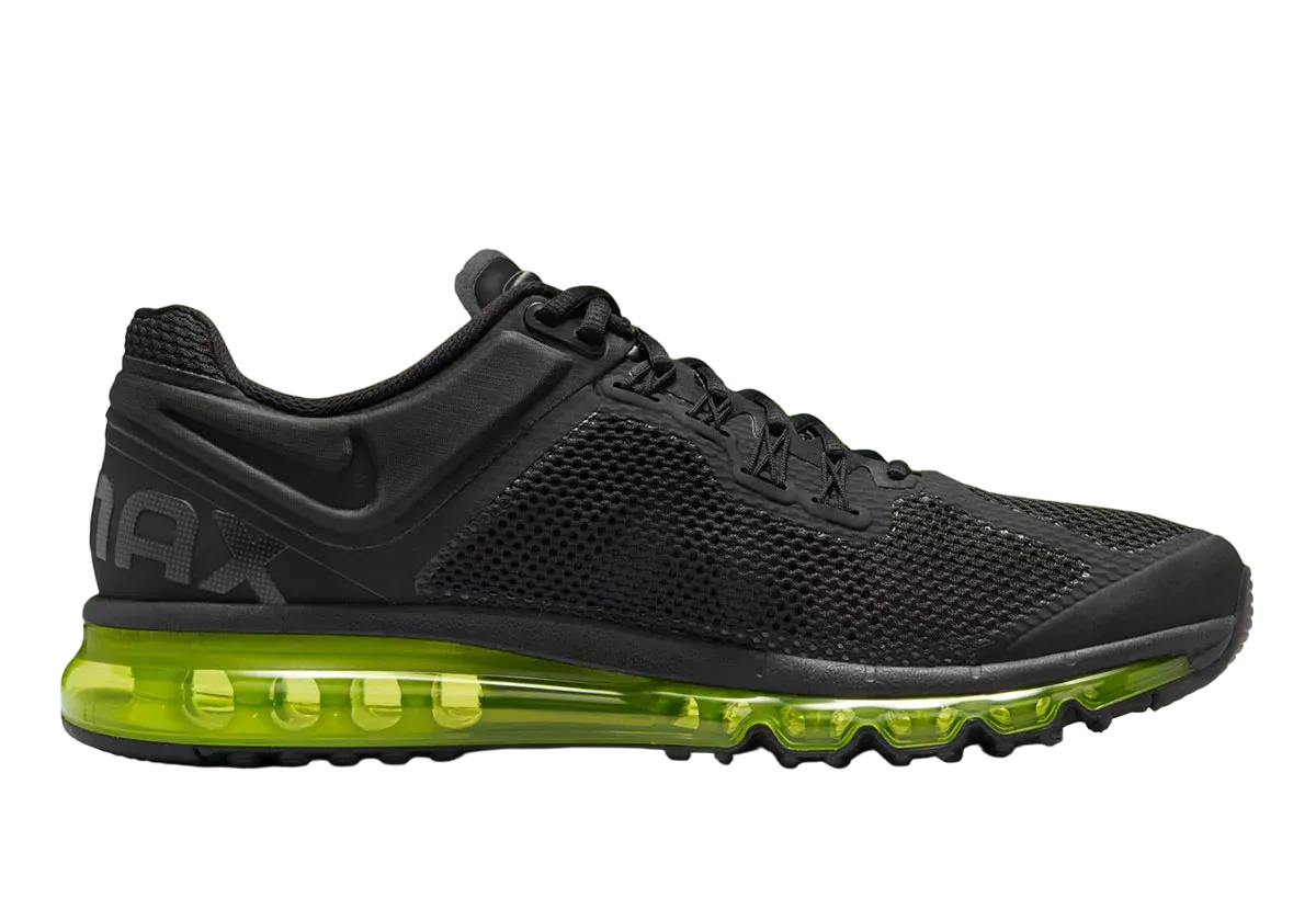 nike air max 2013 black volt 3