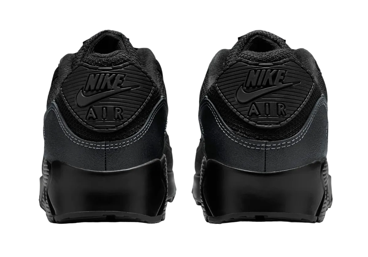 nike air max 90 black reflective swoosh 3