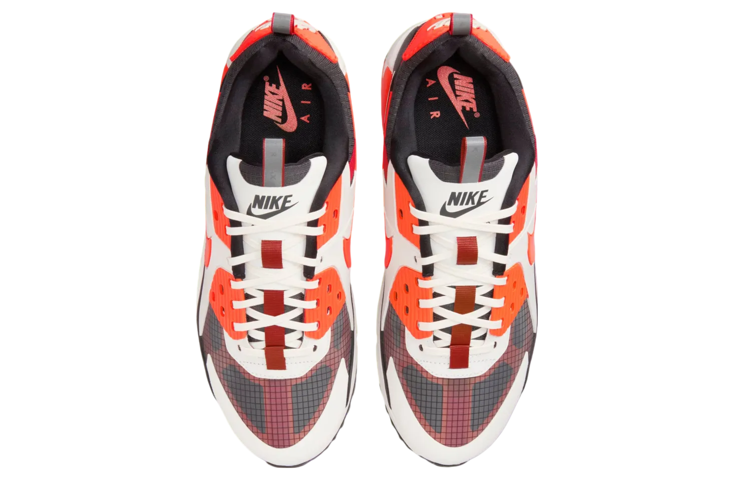 nike air max 90 drift phantom safety orange 1