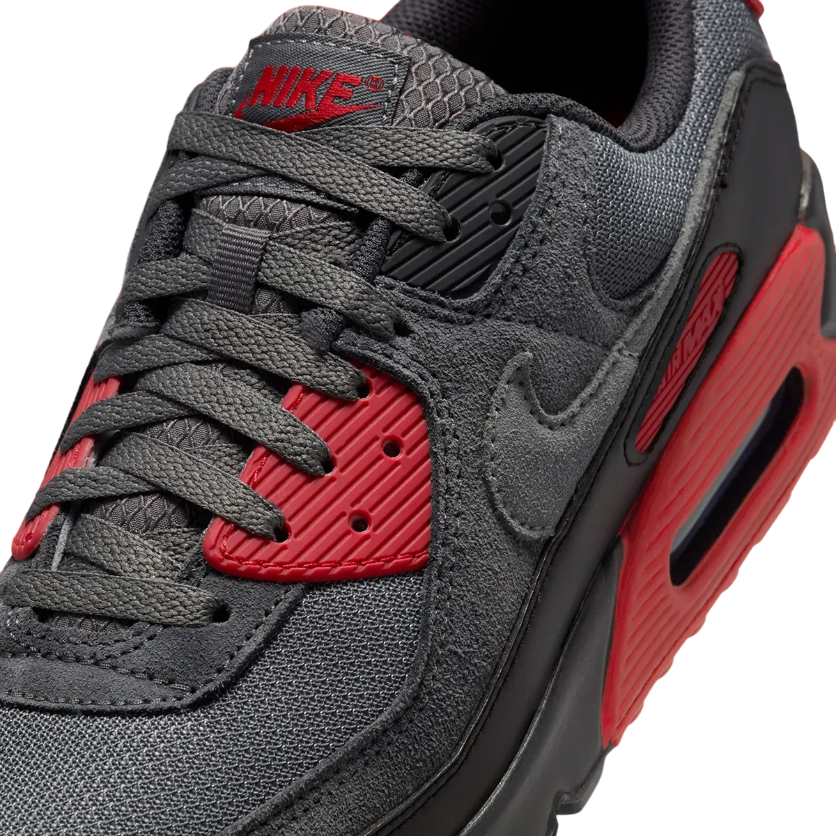 nike air max 90 grey red 5