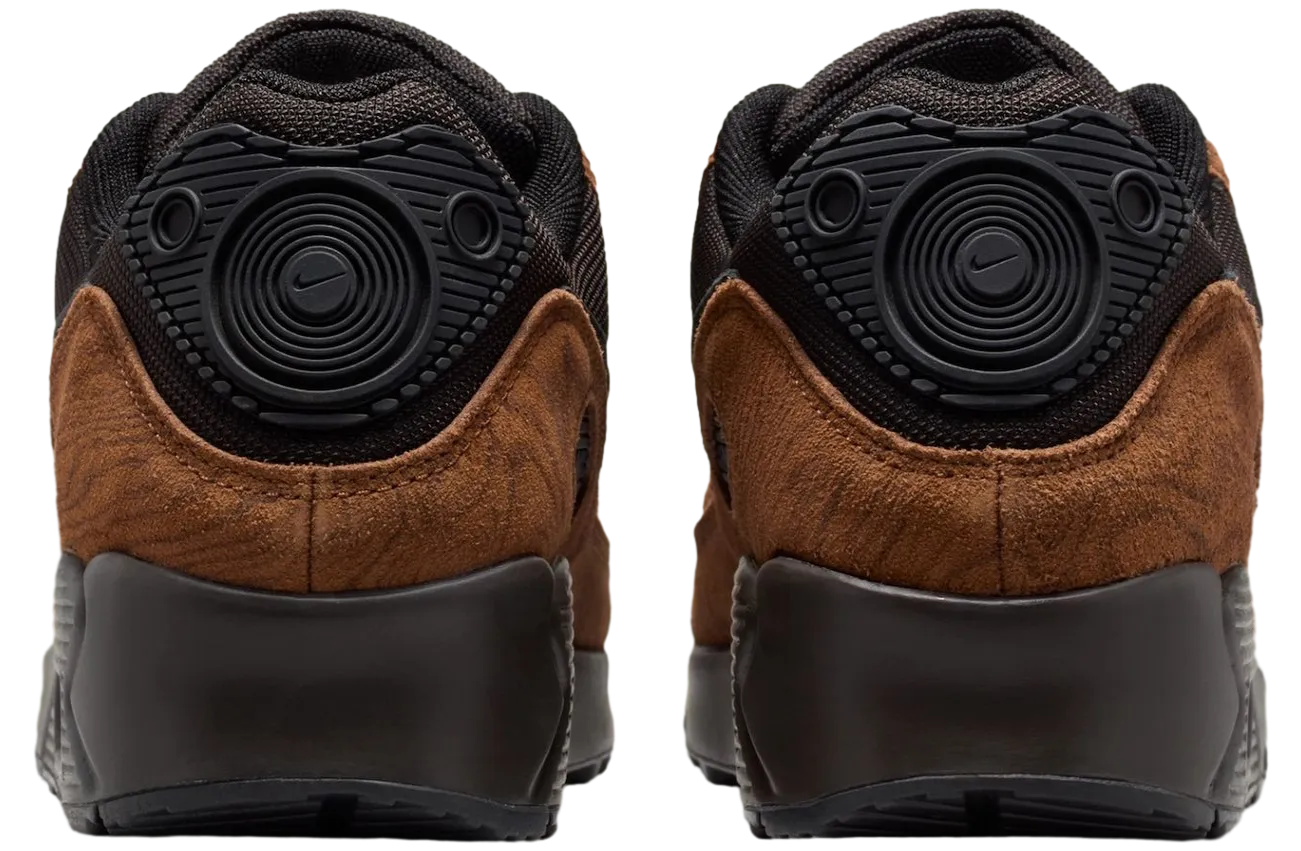 nike air max 90 light british tan velvet brown 2