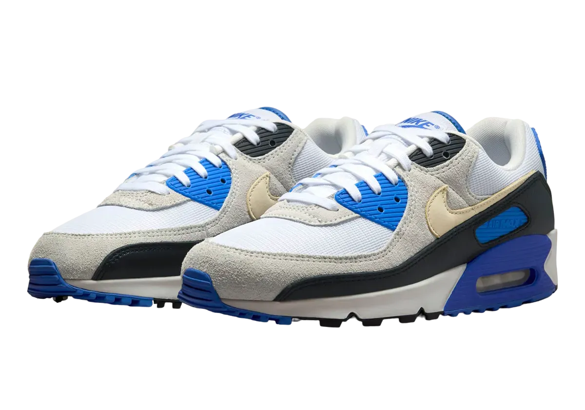 nike air max 90 prm khaki racer blue 0