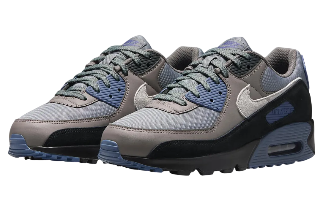 nike air max 90 smoke grey diffused blue 0