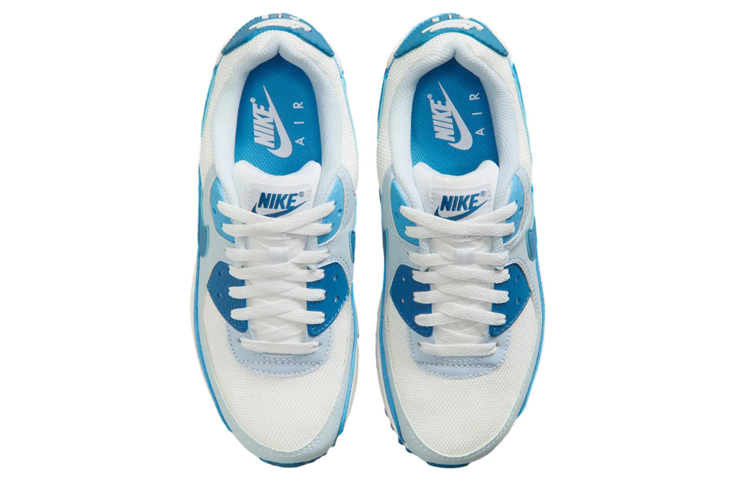 nike air max 90 white argon blue 2
