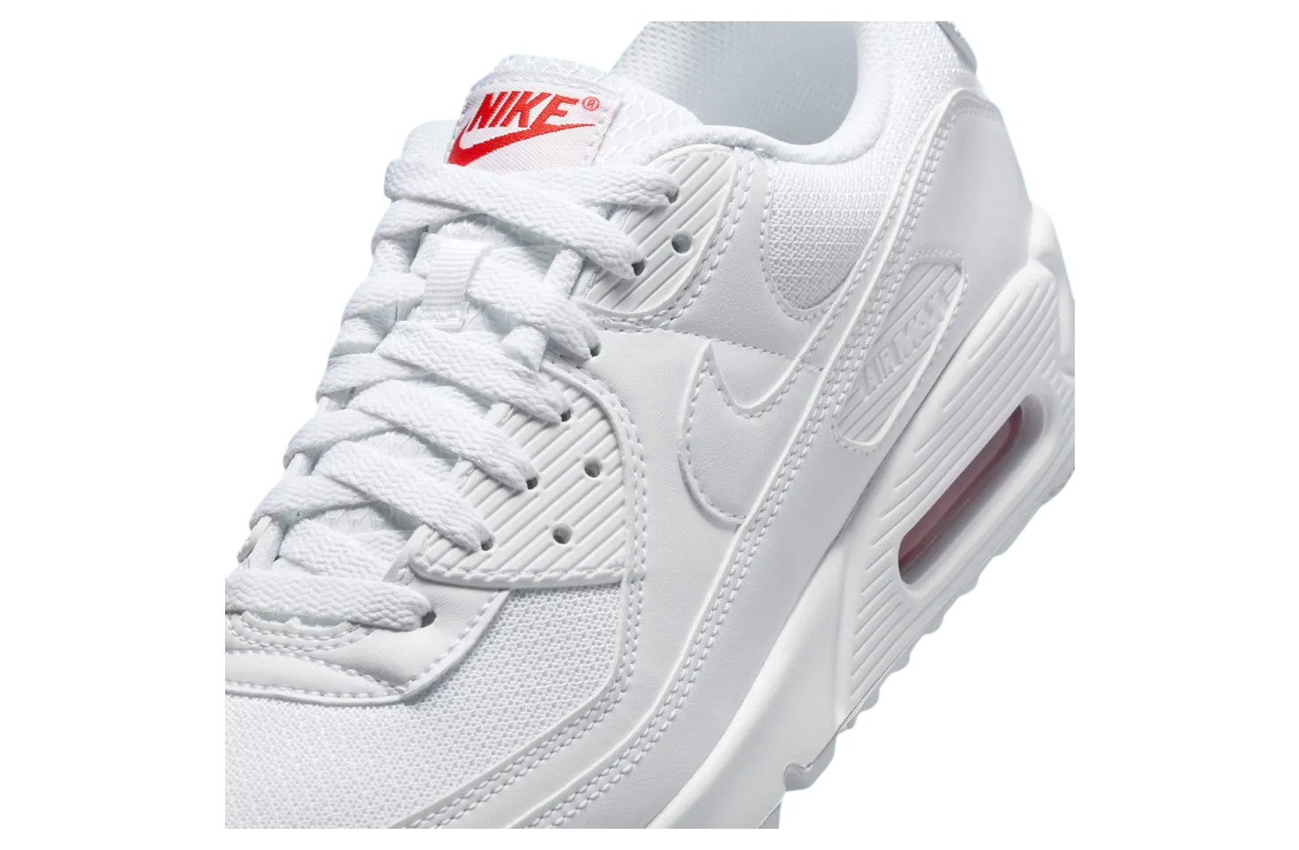 nike air max 90 white light crimson 4