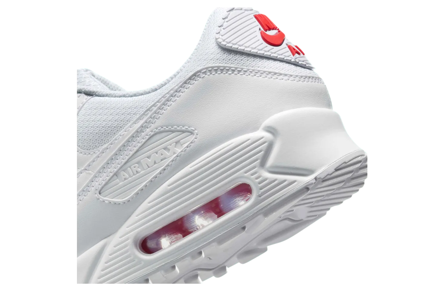 nike air max 90 white light crimson 5