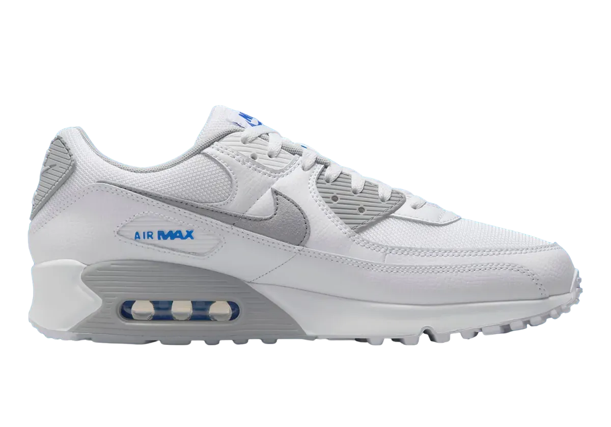 nike air max 90 white racer blue 1