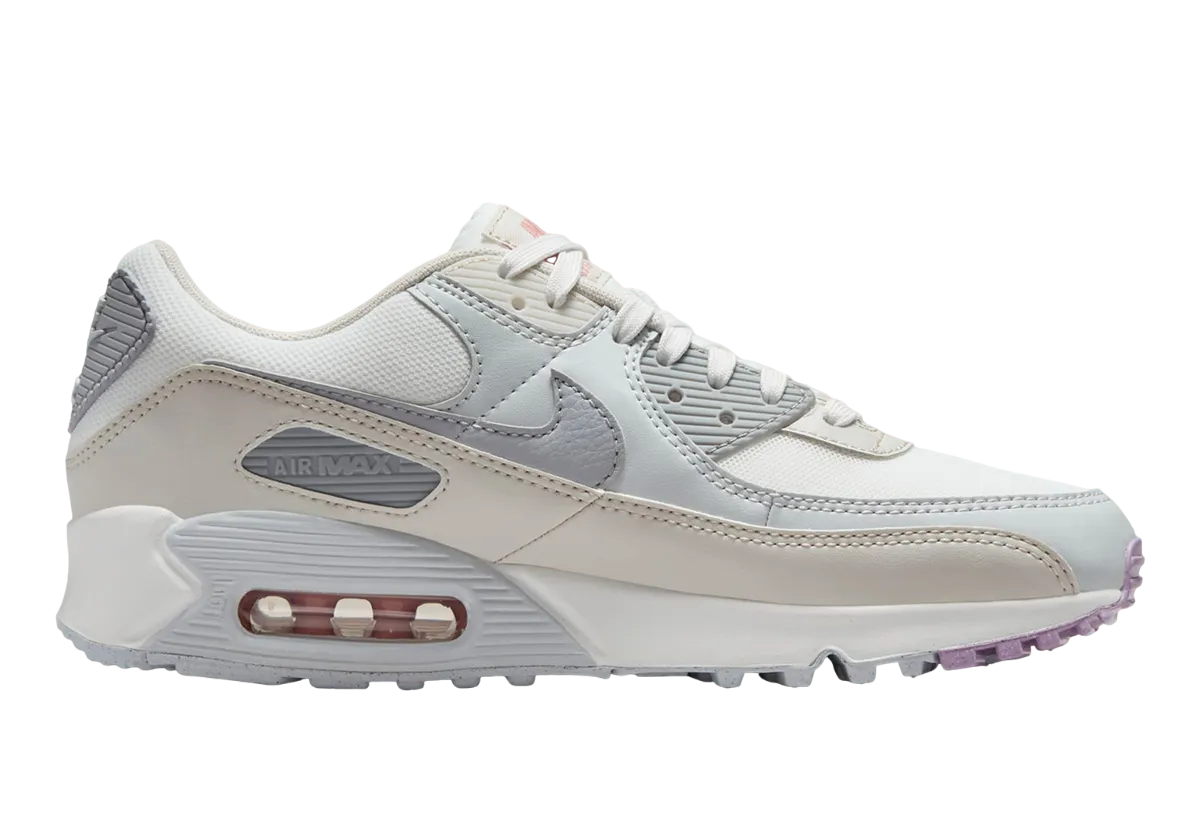 nike air max 90 wmns light bone light violet 1