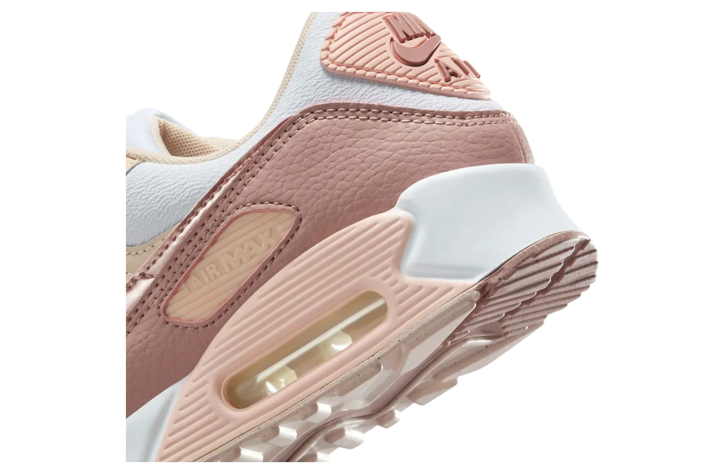 nike air max 90 wmns velvet brown particle pink 4