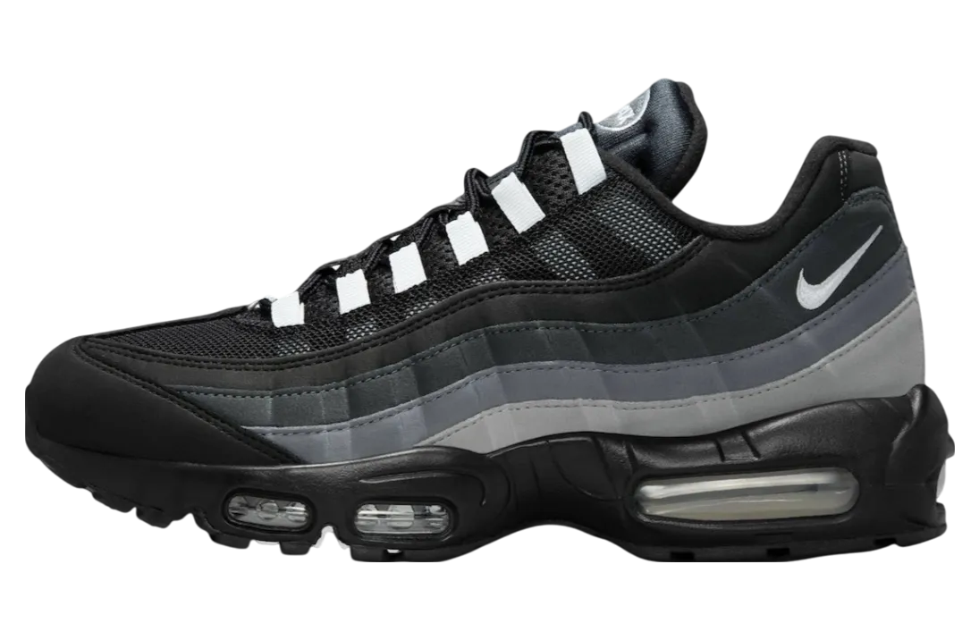 nike air max 95 black grey white