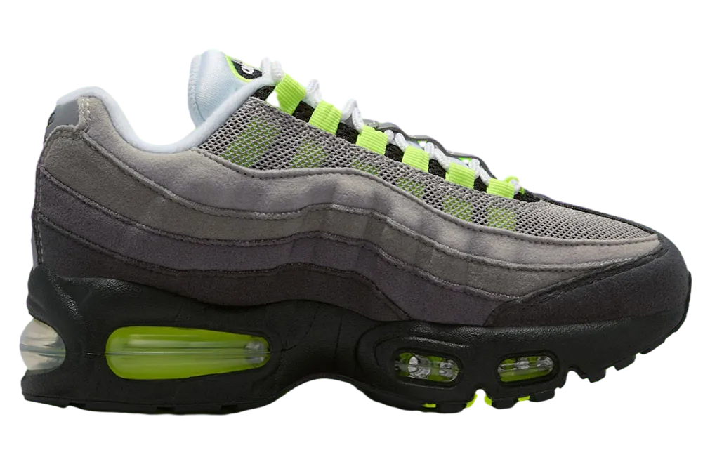 nike air max 95 gs big bubble neon 1