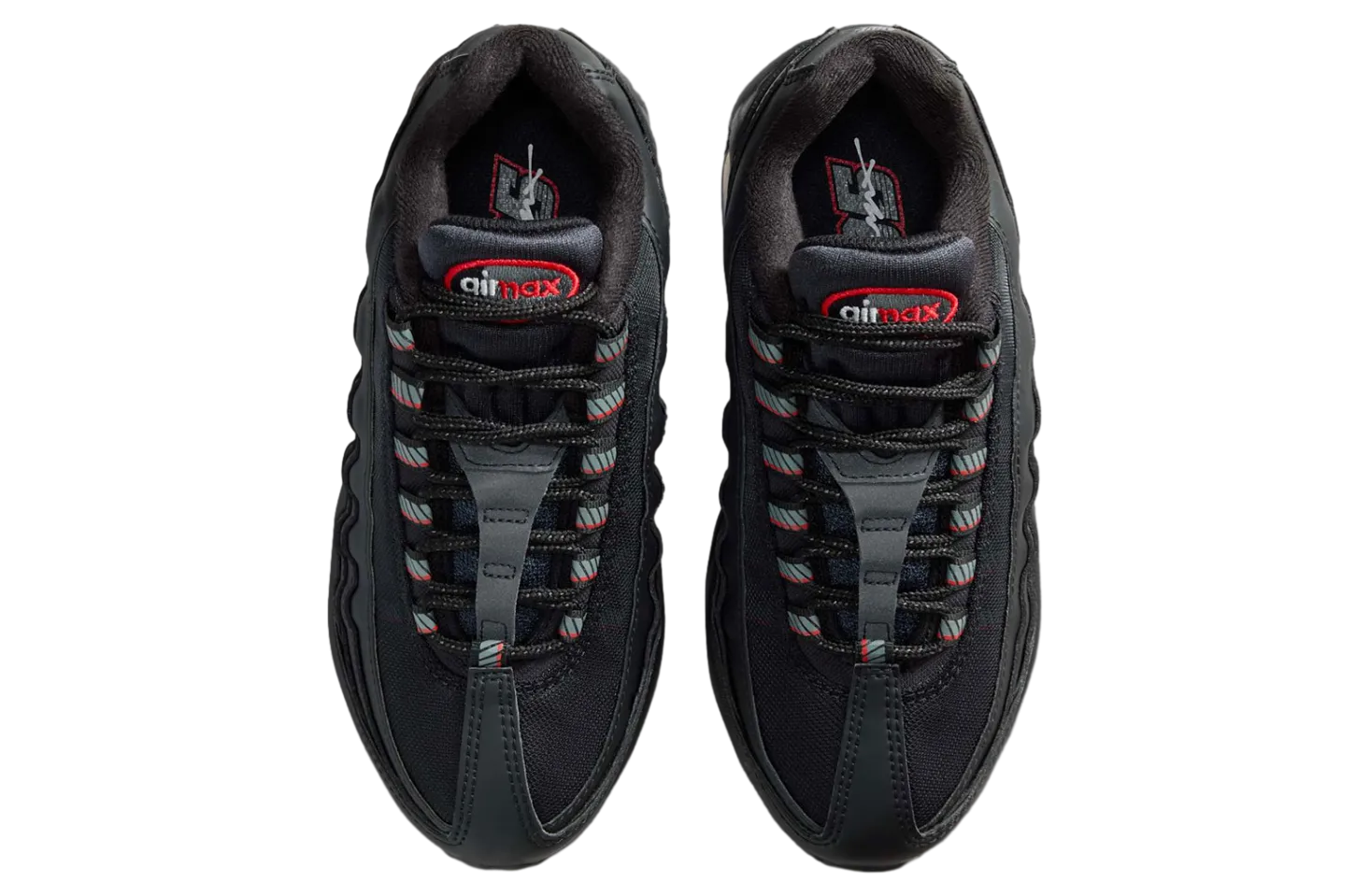 nike air max 95 gs black smoke grey 2