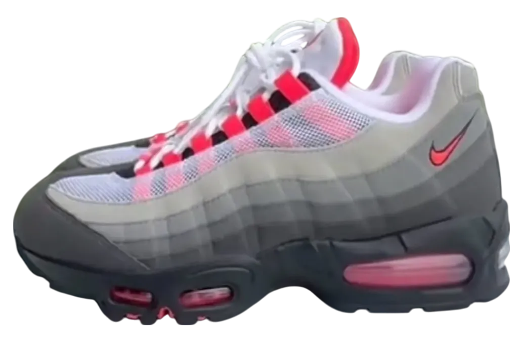 nike air max 95 og black solar red