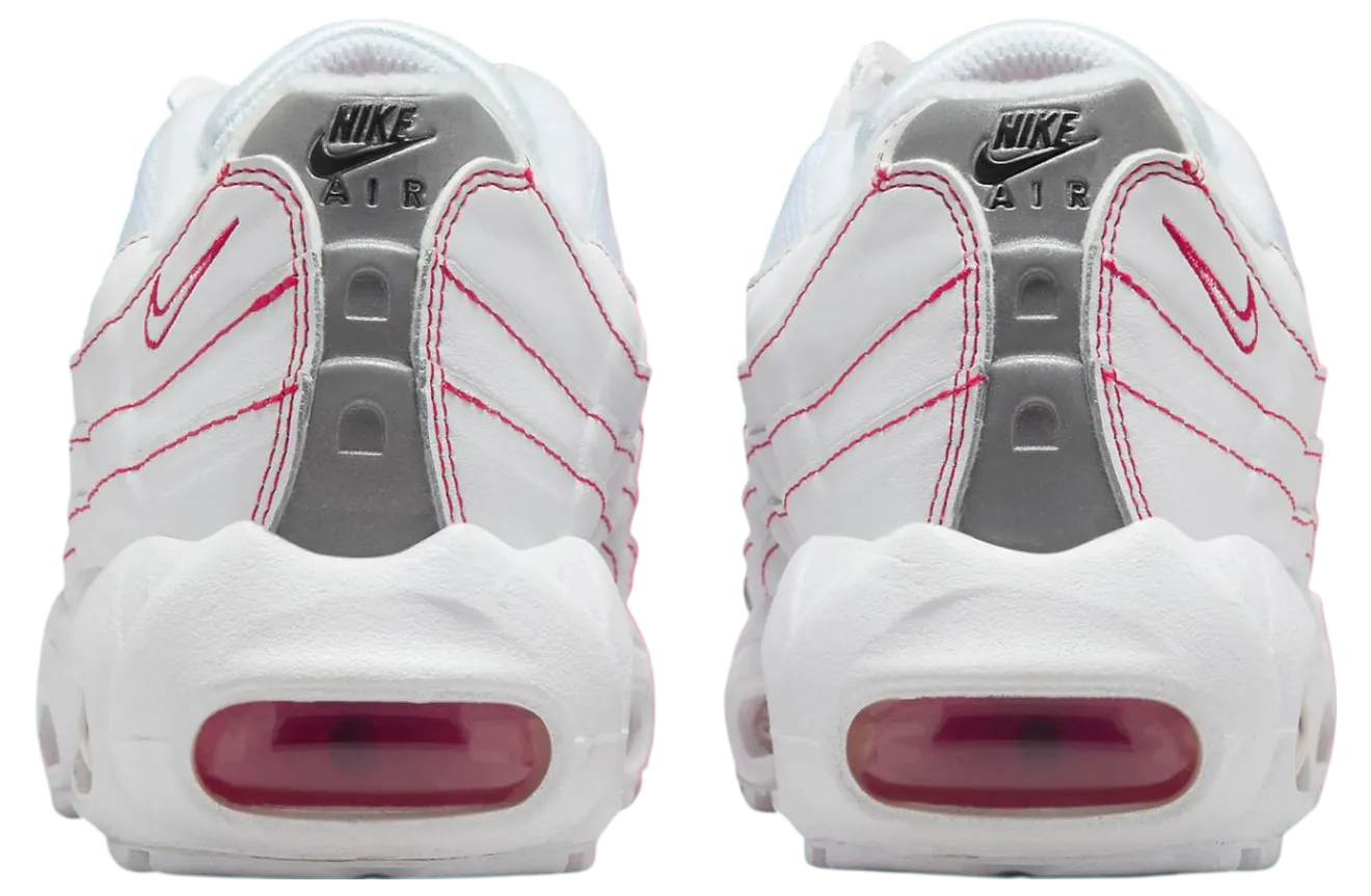 nike air max 95 recraft gs white red 3
