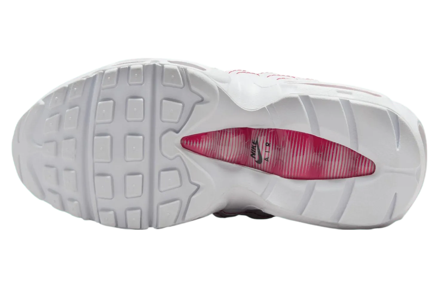nike air max 95 recraft gs white red 4