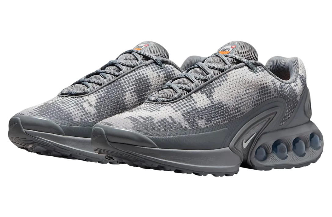 nike air max dn cool grey metallic silver vivid orange 1