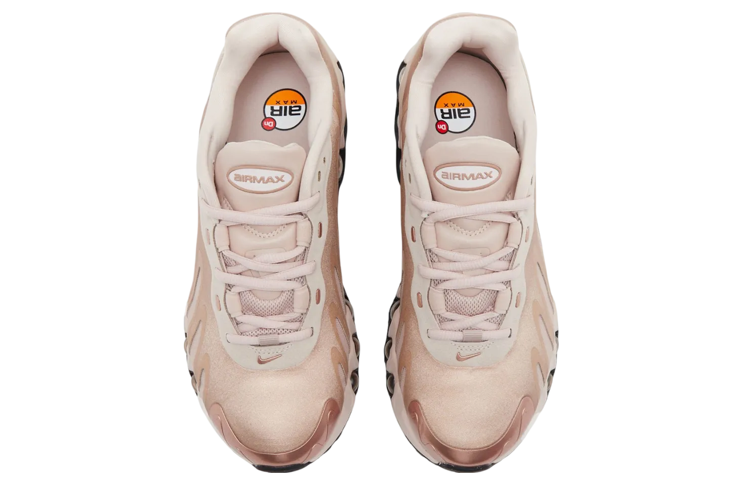 nike air max dn8 wmns rose gold black 1