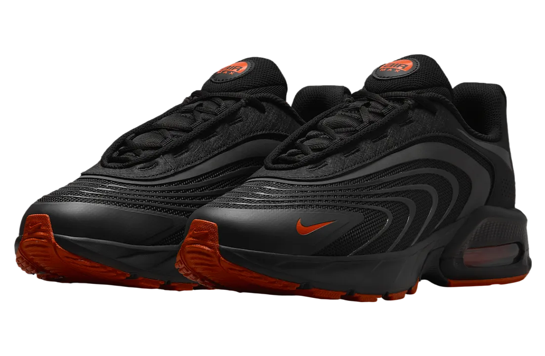 nike air max fire anthracite team orange 0