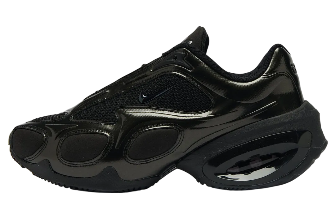 nike air max muse black metallic silver