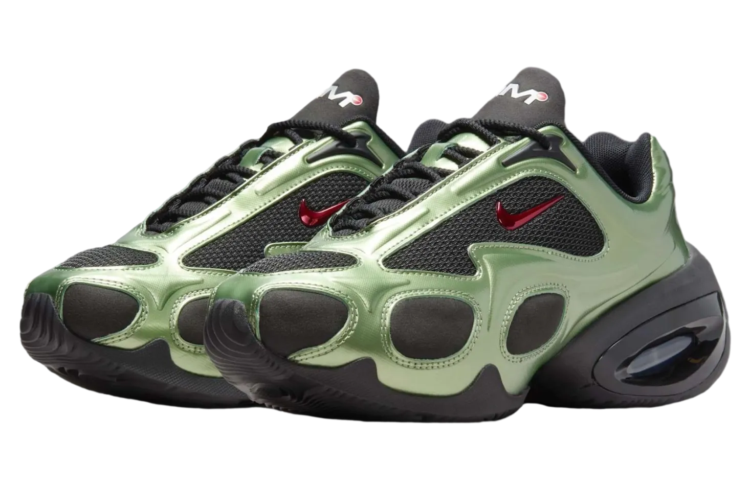 nike air max muse black oil green 0