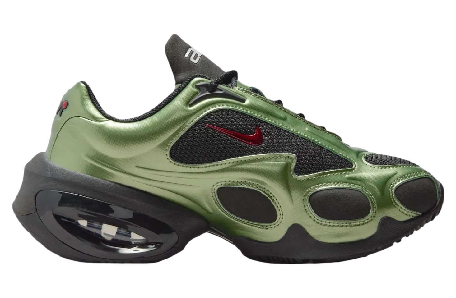 nike air max muse black oil green 2