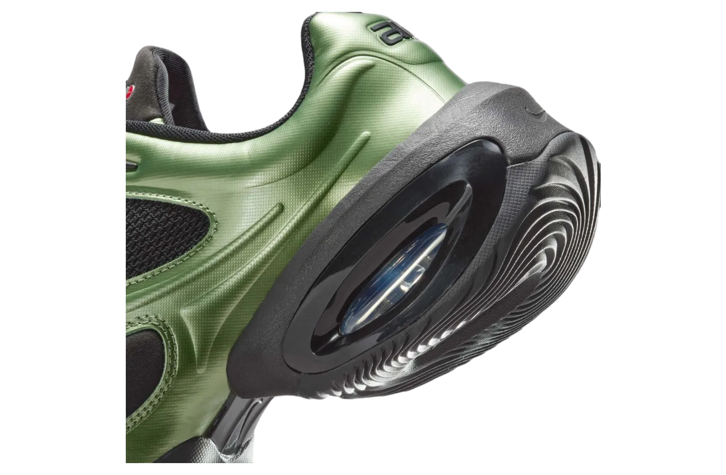 nike air max muse black oil green 7