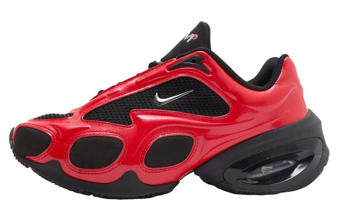 nike air max muse wmns university red metallic silver