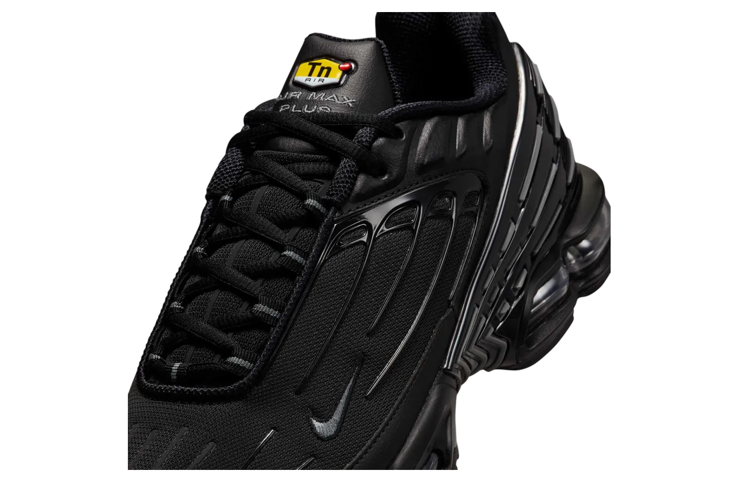 nike air max plus 3 black silver 5