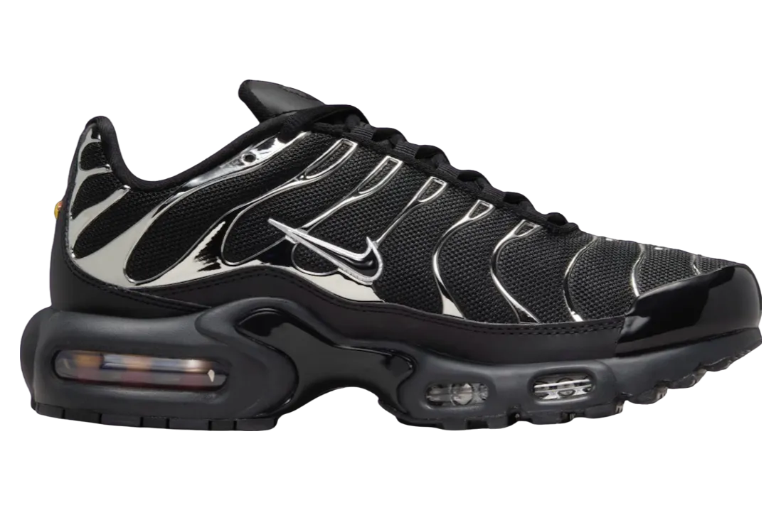 nike air max plus black metallic silver 1