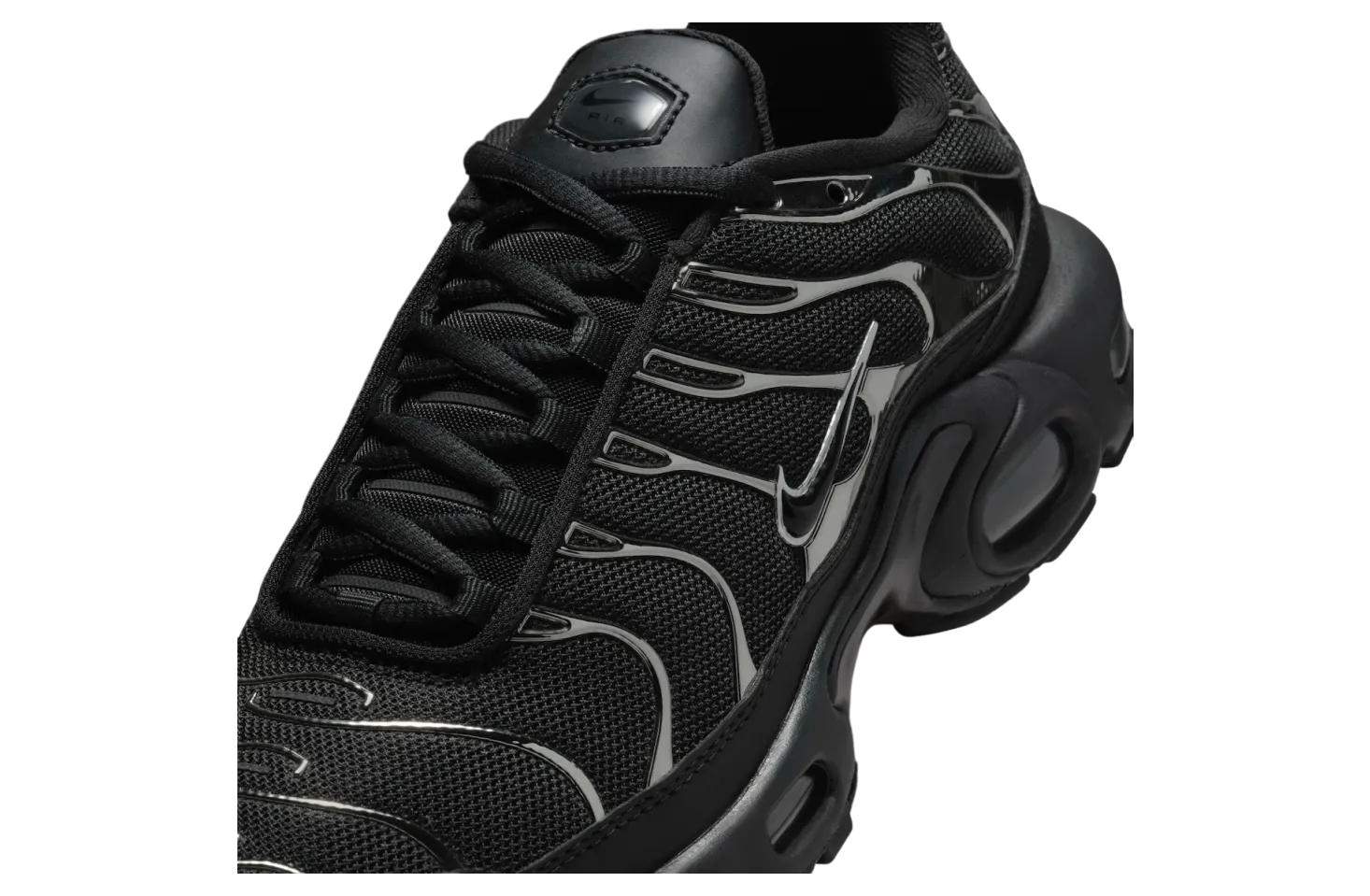 nike air max plus black metallic silver 5