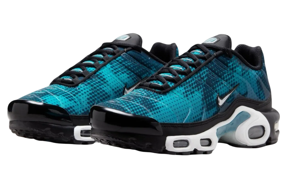 nike air max plus dot pattern black blue 0