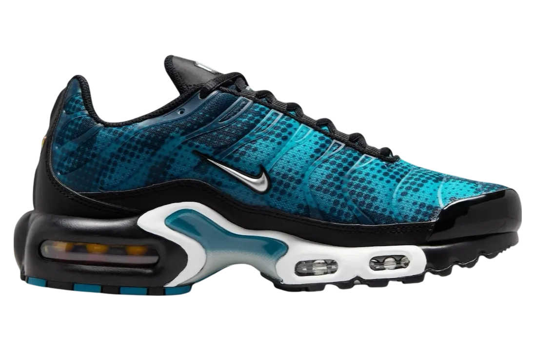 nike air max plus dot pattern black blue 1