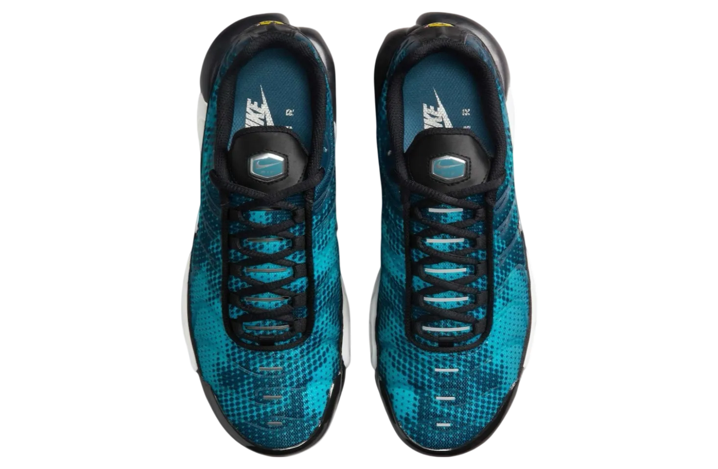 nike air max plus dot pattern black blue 2