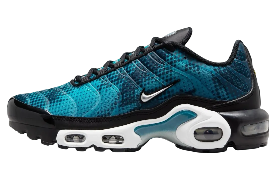 nike air max plus dot pattern black blue
