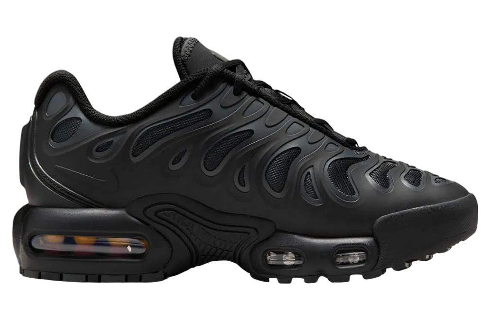 nike air max plus drift gs triple black 2