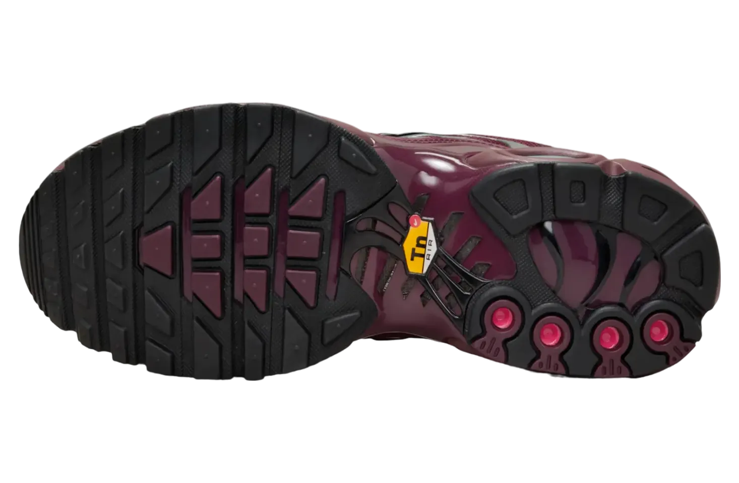 nike air max plus night maroon dark team red 4