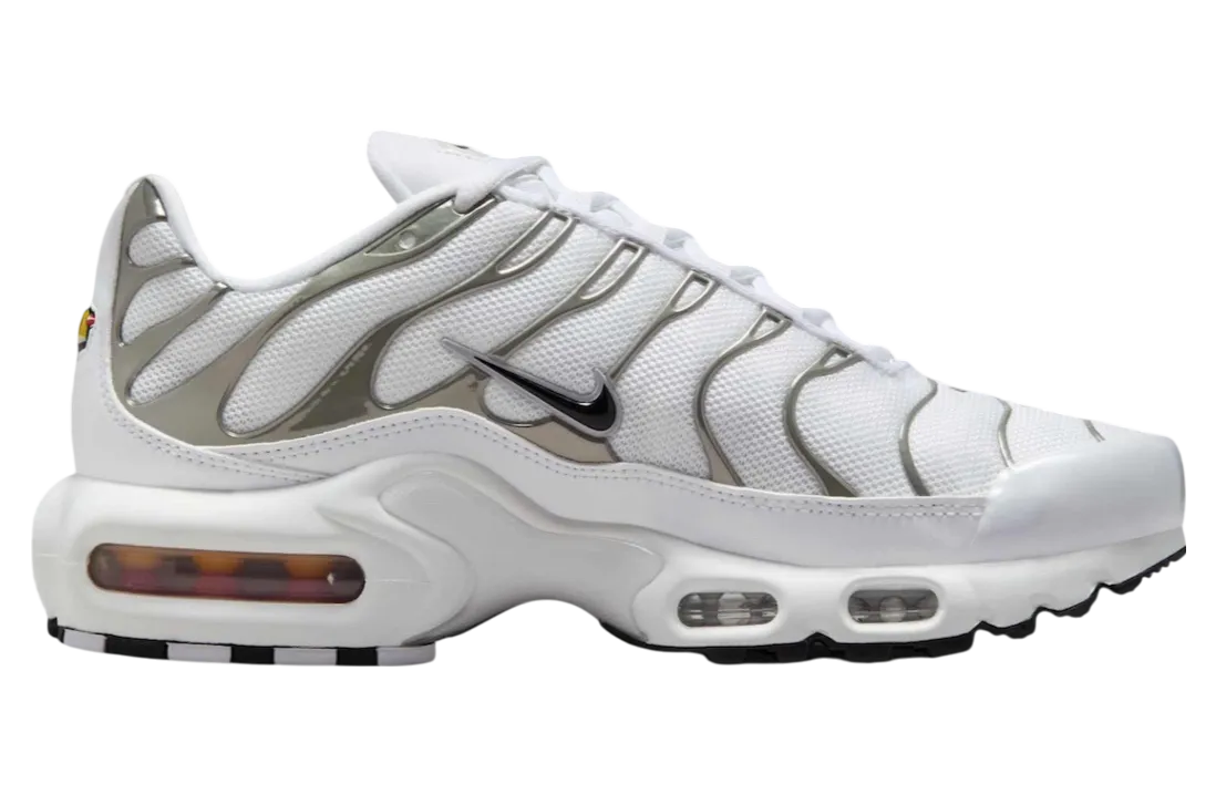 nike air max plus wmns metallic silver white 1