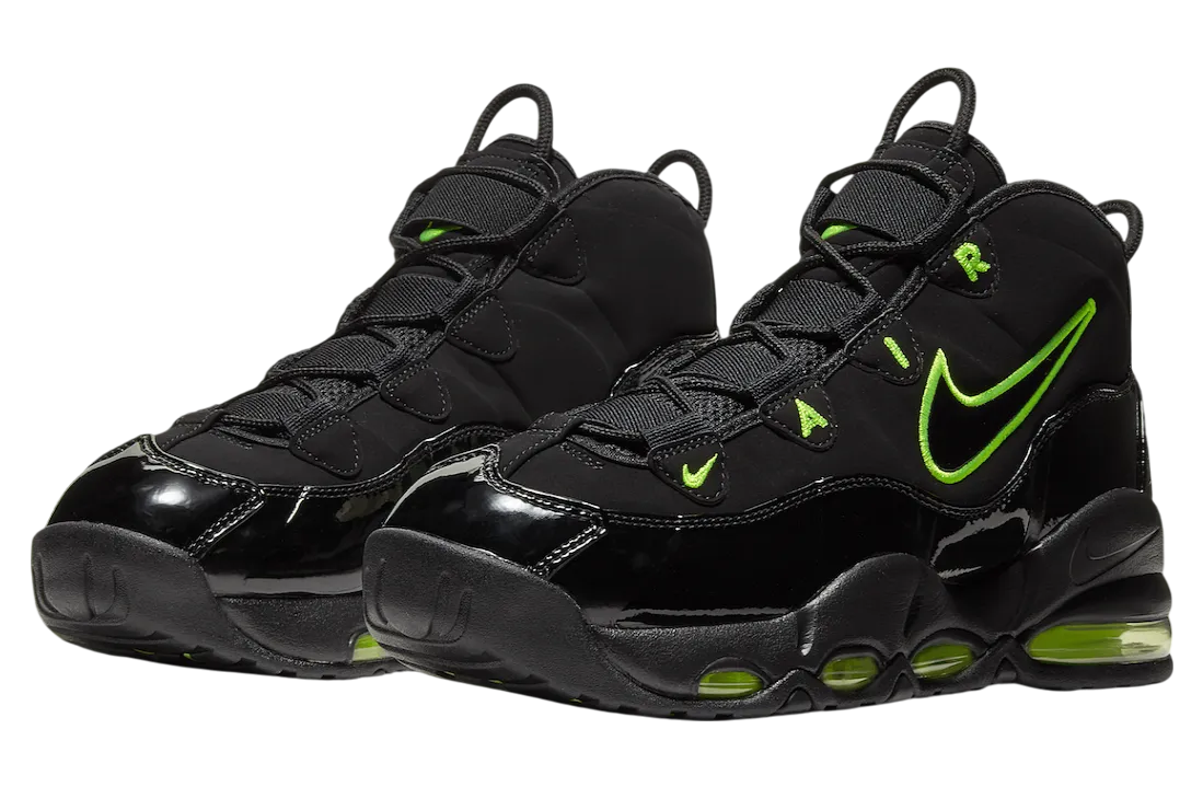 nike air max uptempo 95 black volt 0