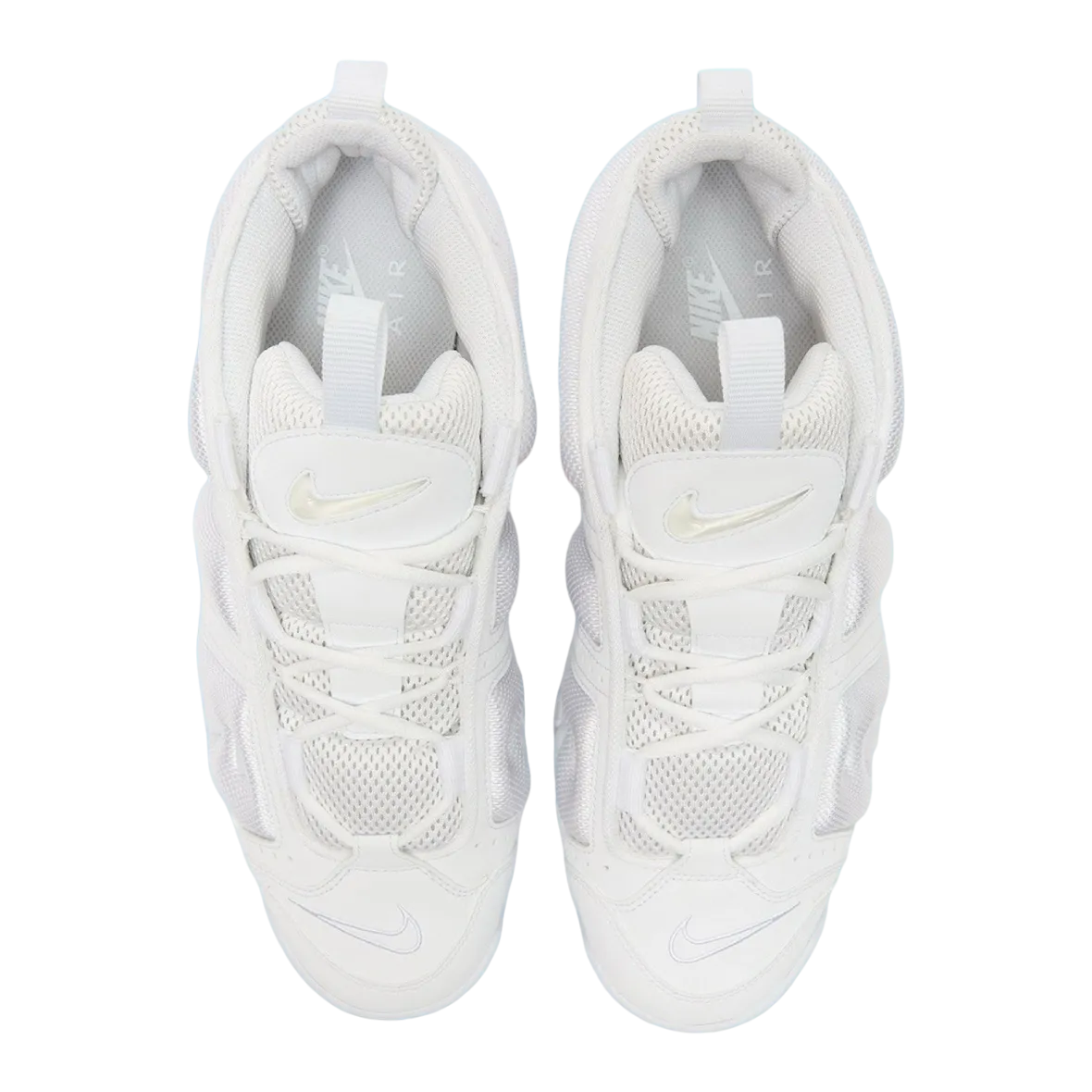 nike air more uptempo low triple white 1