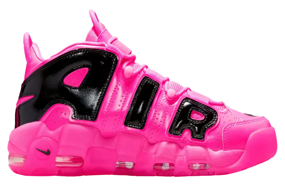 nike air more uptempo pink blast black 1