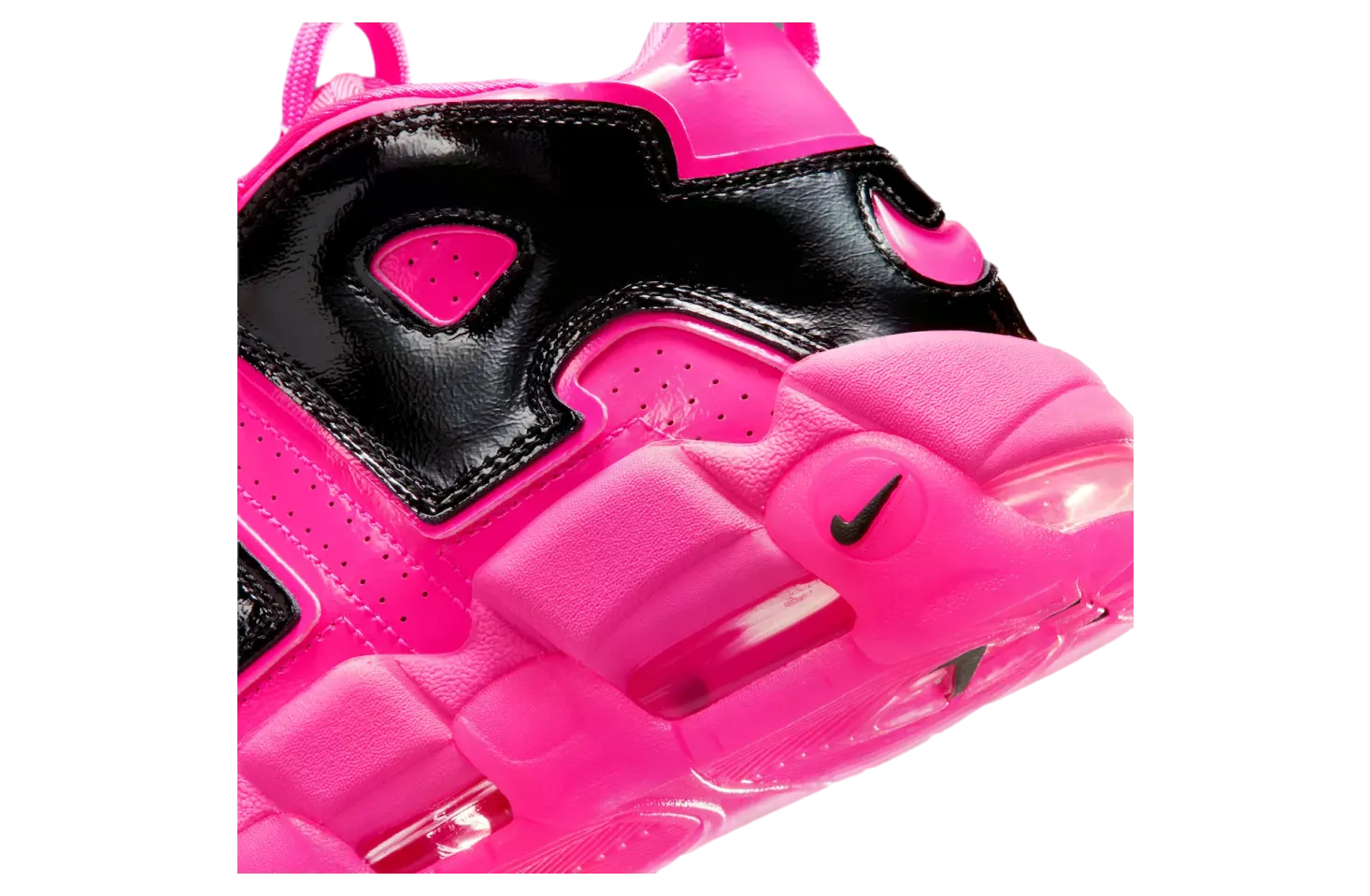nike air more uptempo pink blast black 6