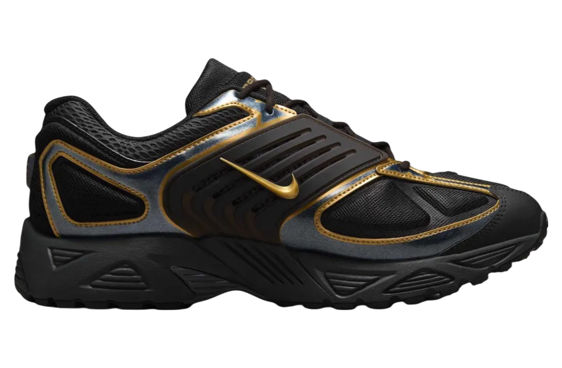 nike air pegasus wave black metallic gold 1