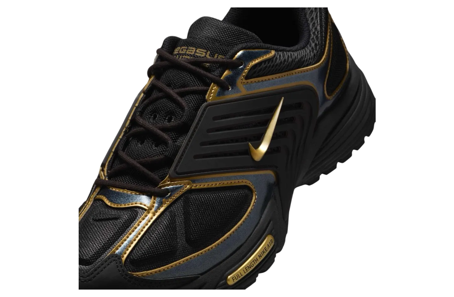 nike air pegasus wave black metallic gold 5
