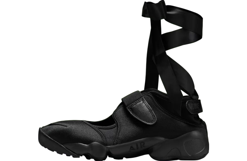 nike air rift ballet triple black