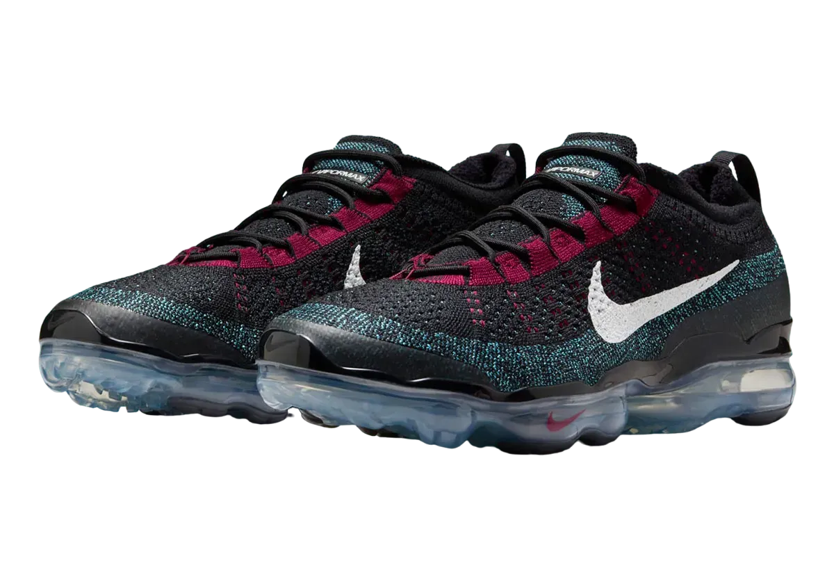 nike air vapormax 2023 flyknit black dusty cactus 0