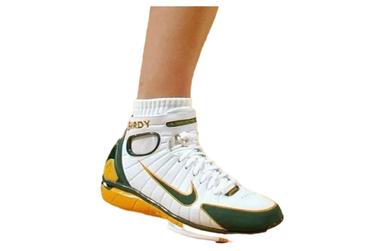 nike air zoom huarache 2k4 white deep forest
