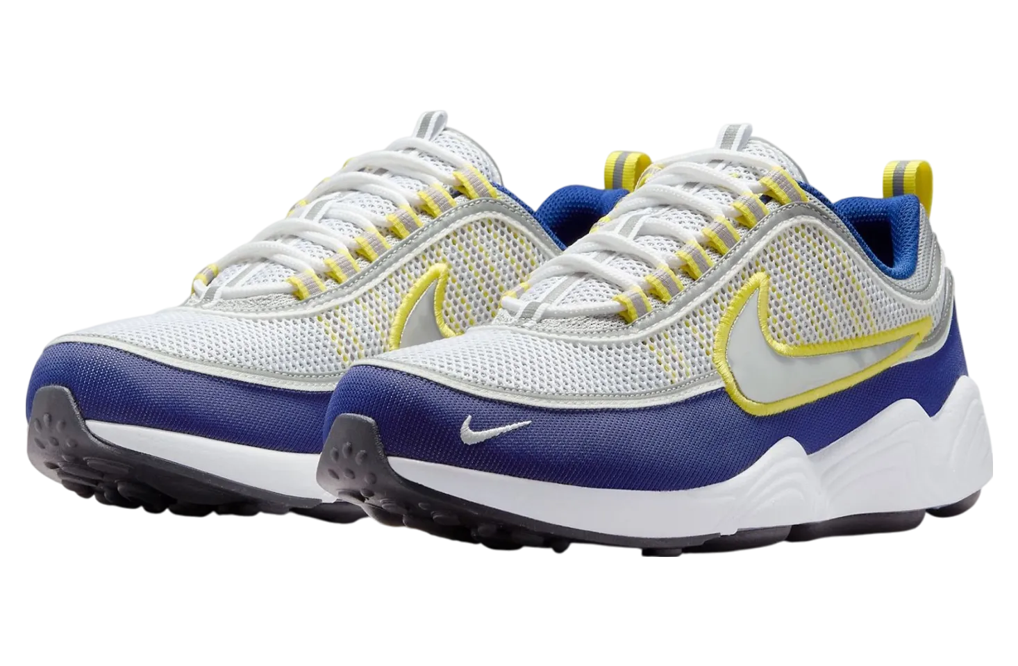 nike air zoom spiridon white deep royal blue 0