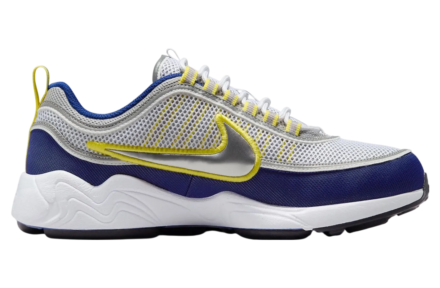 nike air zoom spiridon white deep royal blue 1